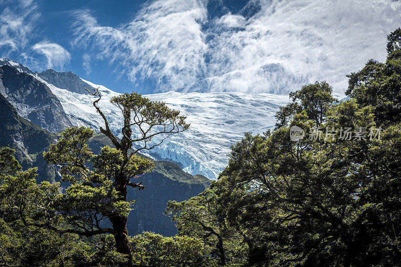 Rob Roy Glacier, Wanaka，新西兰